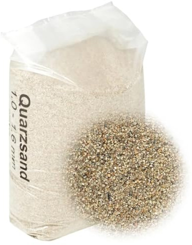 Swimming Pool Filter Sand 25 Kg 0.4 0.8mm,Odor Reduction, Removal, Material,Quartz Sand (1.0-1.6 mm)