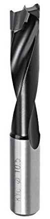 sourcing map Brad Point Drill Bits for Wood 10.5mm x 70mm Forward Turning HSS for Woodworking Carpentry Drilling Tool