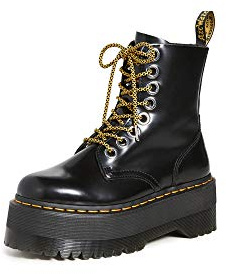 Dr. Martens Damen Dr. Martens bovver boots, Schwarz, 38 EU