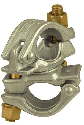 FERRETELIX® ABRAZADERA DE ANDAMIO DOBLE Giratoria de 48/48 (SACO DE 25 UDS) – Alta resistencia, fijación profesional