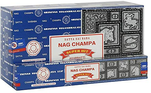 Satya Sai Baba - Paquete combinado de incienso Nag Champa y Super Hit