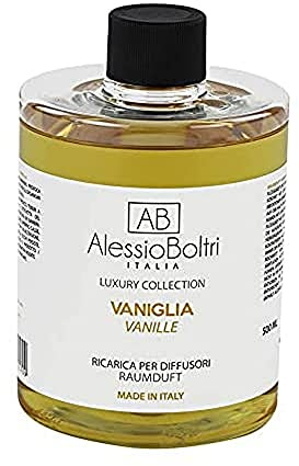AB Alessio Boltri - Ricarica per diffusori luxury AB Alessio Boltri 500 ml, profumazione Vaniglia