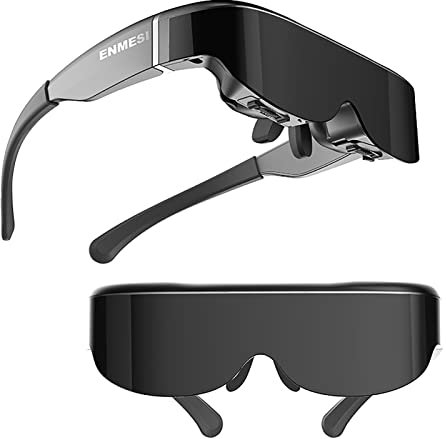 CYLZRCl VR Headset, Super Smart Retina Glasses, 3D Virtual Reality Headsets, 100000:1 contrast ratio, 3860PPI pixel display, 2G running memory + 16G Compatible with android and WindowsMobile