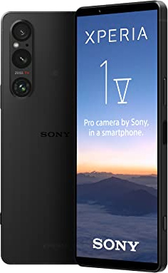 Sony Xperia 1 V (Next Gen Exmor T, 6, 5, 21:9, 4K HDR OLED, 120 Hz, Triple Objectif (ZEISS), Jack 3, 5 mm, Android 14, IP65/68, Noir
