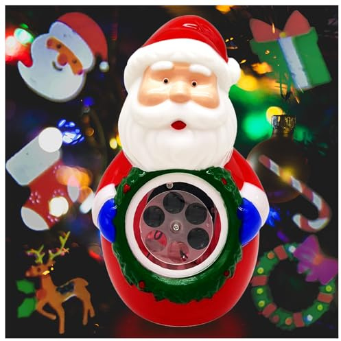 K KIRKWOOD KITCHEN USB Christmas Indoor Projector Light, Romantic Night Light, Santa Celebration Lamp, Christmas Room Decorations