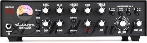 Ashdown Engineering Rootmaster - Cabezal de amplificador de bajo ROOTMASTER EVO III 500w (RM-500-EVO III)