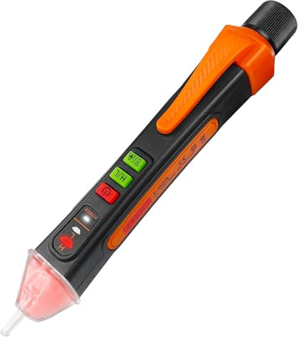 Gvolatee Spannungsprüfer Berührungslos, Phasenprüfer, Stromprüfer Berührungsloser, Kontaktloser Durchgangsprüfer, Voltage Tester Stift, Non-Contact Test Pen, Zweifachbereich Spannungstester