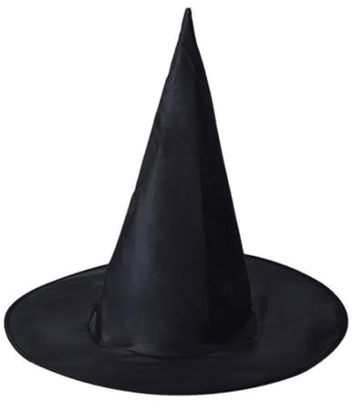 YNYCIPZ Cappelli per Bambini，Cappello da Strega, Accessori per Feste in Maschera, Regalo per Ragazze, Ragazzi, Halloween, Feste, riunioni di Famiglia, Compleanni (Nero)