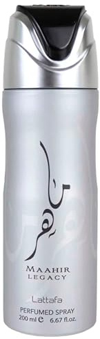 Lattafa Desodorante oriental Ameerat Al Arab para mujer, 200 ml (Lattafa Legacy Desodorante Spray – 200 ml)
