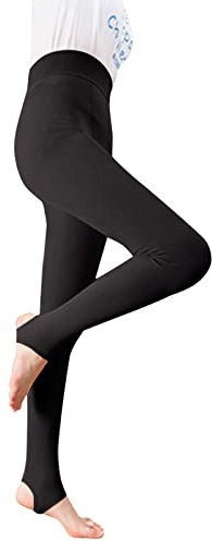 JIANROU Legging Femmes Taille Haute Yoga Opaque Doux Collants,Collant De Contention De Grossesse Collants Couleur Femme Hiver Chaud Legging Sculptant Femme Legging Interieur Polaire Bas Opaque