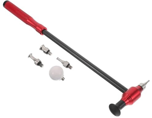 TOPPERFUN Martello in Fibra Di Carbonio Con Teste Intercambiabili Per Rimozione Ammaccature Auto Strumento Di Riparazione Per Lamiera Kit Utensili Manuali