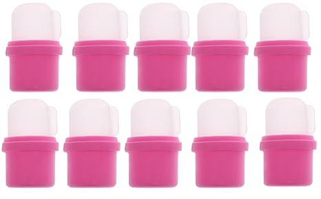 POPETPOP 10pièces Capuchons De Trempage Pour Retirer Vernis à Ongles Outils Pratiques Pour Manucure Couvre Ongles Réutilisables