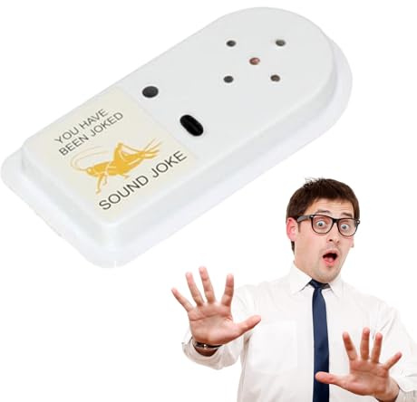 Pieping Spalmatrice - Mini fastidioso gag scherzo | Discreto divertente giocattolo per gli scherzi d'ufficio, scherzo d'aprile, vendetta dei vicini, trucchi nascosti rumorosi, piccole macchine sonore