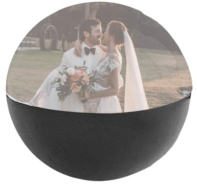 Jukeoiu 3D Kristallkugel Digitale Kristall-Fotographie, 2,7 Zoll Digitaler Video Und Foto Spieler, Selbstgemachte Videoanzeigekugel, Geschenk In Kreationen Kugel Mit Bild, Individuelles Für Freunde