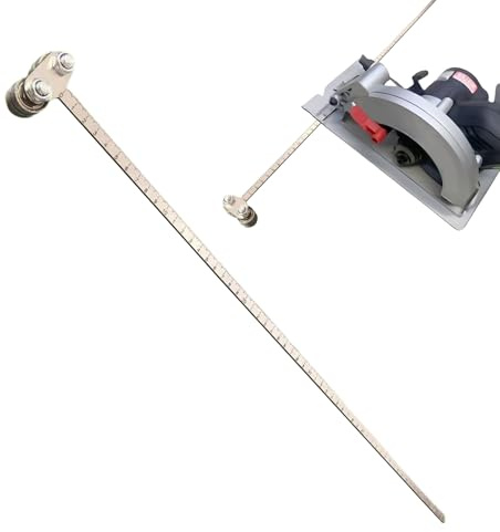 Guía De Corte De Precisión De Acero Inoxidable, Herramienta 60CM Ajustable Calibre Medición Riel, Calibrador De Posicionamiento Para Mediciones Precisas, Para Un Corte Preciso Recto De Madera