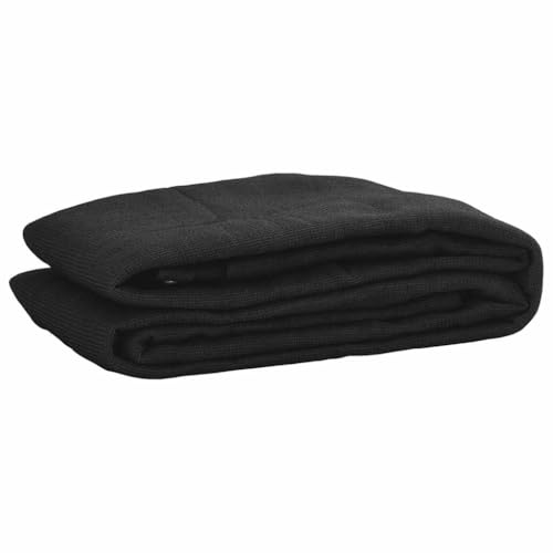 Teenpull Filet de remorque PEHD Noir 2,5x3,5 m Maille Fine avec Corde élastique pour Maintien sécurisé Chargement Voiture Utilitaire Camion remorque Benne galerie Toit
