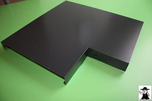 Ecke 90° Mauerabdeckung Attika Aluminium Anthrazit RAL 7016 1,5 mm (Zuschnitt 50 cm (groß))