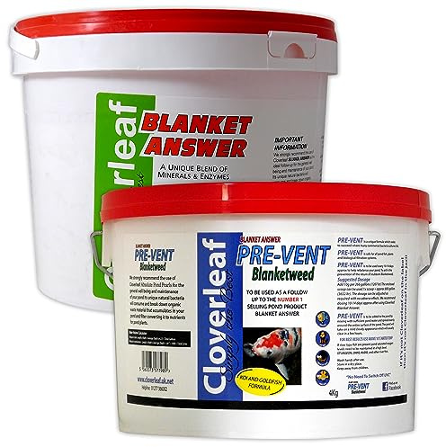 Cloverleaf Blanket Answer & Pre-Vent Bundle - Pond Blanketweed Treatment & Prevention, 4kg