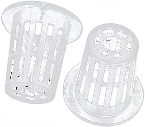 Idroponica vaso trasparente coltivazione spugna senza terra confezione 10 pezzi foro 6 cm adatto vivai orto piante verdure serra domestico idrocoltura innovativa regalo originale