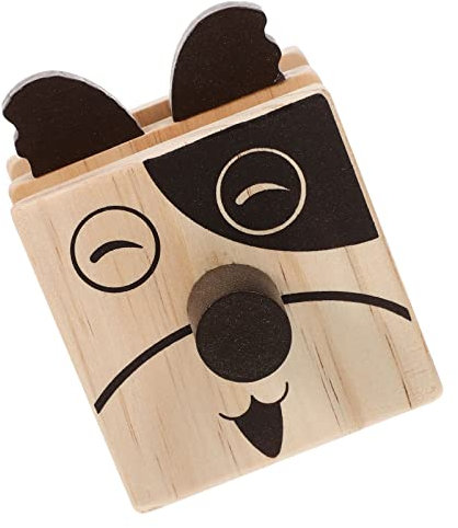 Cabilock Brillenhalter Aus Holz Mit Tiermotiv Stiftehalter Und Handyhalter Dreiteiliger Schreibtisch-organizer Für Brillen Stifte Und Mobiltelefone Für Home-office Und Arbeitsplatz