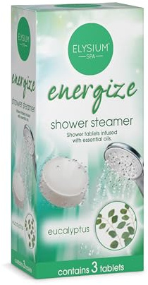 3 Pack Eucalyptus Calming Relaxing Shower Steamers | Infused with Essential Oils | Home Spa Experience | Infuses with Shower Steam (2)