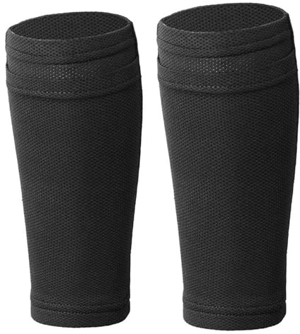 2PCS Schienbeinschonerhalter, Schienbeinschoner Halter Fußball, Schienbeinschoner Socken, Stutzenhalter Fußball, Schienbeinschoner Schutzausrüstung Halter für Männer Frauen Jungen Mädchen