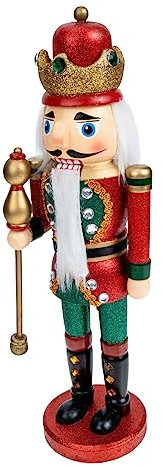 Cabilock Obsequio De Soldado Títere Figura De Madera Cascanueces Navideño Decoración De Cascanueces para Fiestas De Madera Artesanal