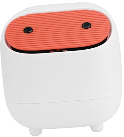 Parliky 1stück Kreativer Desktop Mülleimer Mini Abfallbehälter Mit Druckverschluss Für Büro Schule Und Zuhause Ansprechendem Design