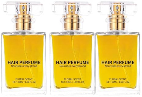 Hair Perfume, Hair Essential Oils Perfume for Women, Hair Perfume for Women Long Lasting, Nourishing and Hydrating, Anti Frizz Hair Perfume for Women (3Pcs)