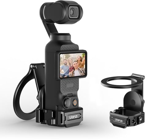ULANZI PM01 Magnetiskt förlängningsfäste för Pocket 3 4, Magnetiskt monteringsstativ med kall sko kompatibel med DJI Osmo Pocket 3, Förlängningsadapterhållare, Pocket 3-tillbehör