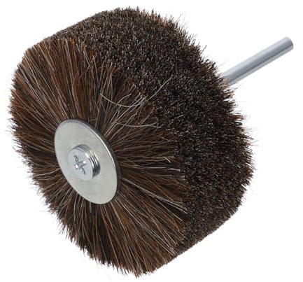 Tofficu Horse Hair Polierbürste Hochwertige Polier Wachsaufsatz Geeignet Für Holz- Jade Schmuckbearbeitung Für Komplizierte Formen Und Raue Oberflächen