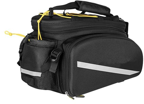 Fahrradsatteltasche | 32,99 cm Sitztasche | Fahrradsitztasche | Langstreckenfahrten wasserdichte 35L EVA-Hartschale mit Kameraausrüstung Aufbewahrung | Ideal für Reisen Camping Fotografie