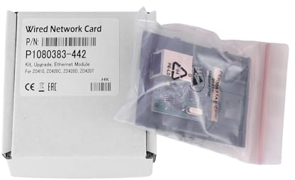 P1080383-442 ZD420 Kit de módulo Ethernet para impresora de etiquetas Zebra ZD420D ZD420T ZD420C Tarjeta de red con cable