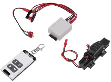 CHICIRIS Cabrestante Potente, Motores Duales, Fácil Remolque, Experiencia Emocionante, Juego de Cabrestante Rc, para, Hpi, Axial