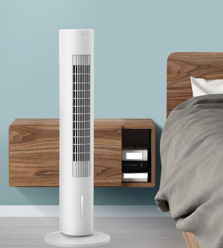 Aire Acondicionado Portátil, Enfriador de Aire 3 en 1, Tanque de Agua de 1200Ml, Ventilador, con Control Remoto, Ajuste de Ventilador de Tres Velocidades, Adecuado para Uso en Casa y Oficina.