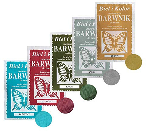 5 x 10g Batikfarbe Textilfarbe Stofffarbe färben, bitte Farbmix wählen