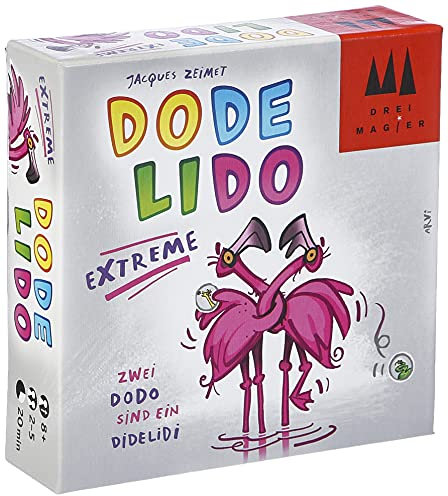 Schmidt Spiele 40889 Dodelido Extreme, DREI Magier Kartenspiel, bunt