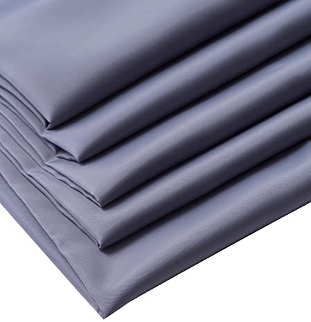 IPEA Tessuto Fodera Grigio - 200 cm x 150 cm - Made in Italy - Tessuto al Metro per Cucito, Abbigliamento, Fodere, Giacche, Pantaloni, Gonne, Arredamento, Cuscini - Stoffa per Cucire e Foderare