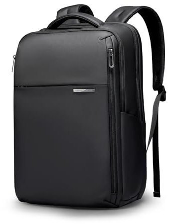 MARK RYDEN Business Rucksack Herren, Wasserdichte 15,6 Zoll Laptop Rucksack, Reiserucksack Herren Für Geschäftsreisen geeignet- Schwarz