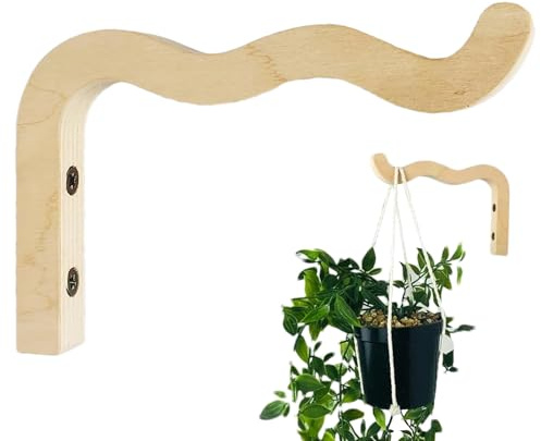 Bvizyelck Hängende Korbhalterungen Wandhaken Für Blumenampel Blumenampelhalter Wandhaken Hängepflanze Wandhalter Zum Aufhänge Wandmontage Hängende Pflanzenhaken Für Pflanzgefäße, Laternen