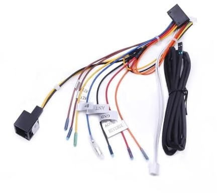 Câble d'alimentation stéréo 16 broches pour autoradio, adaptateur de câblage rétro, compatible avec Mercedes Benz W211, prend en charge l'amplificateur Bose d'usine.
