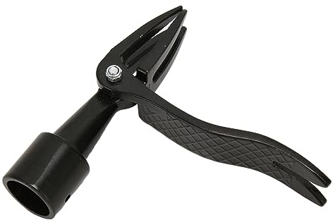 OVAQUIXI Herramienta Extractora de Malas Hierbas, Herramienta de Acero con Cabeza de 4 Garras y Pedal, Manual para Quitar Malas Hierbas para Jardín, Jardín, Diente de León, Eliminación de Cardo, sin