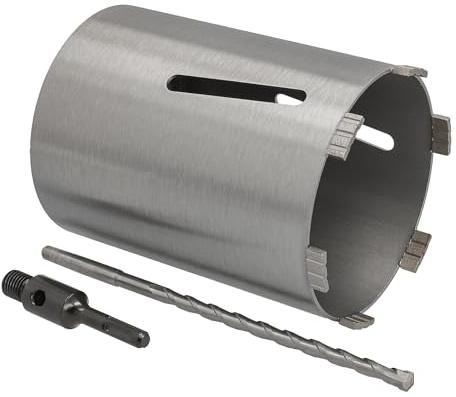 Diamant Bohrkrone SDS-plus Aufnahme und Zentrierbohrer Nutzlänge 180 mm Ø 142 mm Betonbohrkrone Kernbohrer