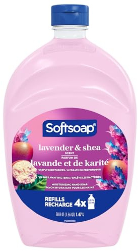 Softsoap Deeply Moisturizing Liquid Hand Soap Refill, Lavender & Shea Butter - 50 Fl. Oz