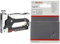 Bosch Professional graffatrice manuale HT 14, legno, tipo di graffa 53 & 1609200365 Graffe Tipo 53, 11.4 x 8 mm, HT 14 + Graffe Tipo 53, 8 mm