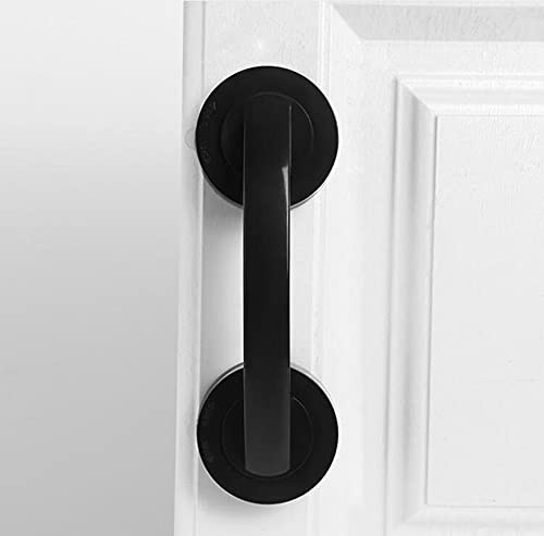 KAFENDA Saugnapfgriff für Glastür/Fenster/Kühlschrank/Badezimmer, schwarz