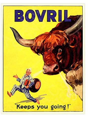 Bovril Sign Metal Plaque For Kitchen Home Bar Pub Man Cave Shed Garden Food Sign Home Decor Ref0205 (8x6 inches (Approx) 20cmx15cm)