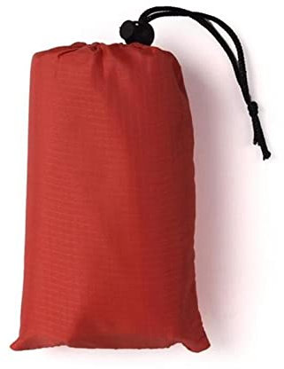Gemütliche Campingmatratze 140 * 200 cm Tasche Picknick Wasserdichte Strandmatte Sandfreie Decke Camping Outdoor Picknick Zelt Falten Abdeckung Bettwäsche Campingmatratze 160x180 ( Color : Red , Size