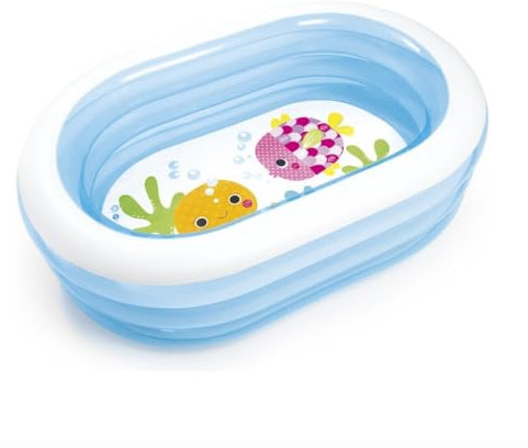 Piscine pour Enfants Intex Bleu Marine 163 x 46 x 107 cm