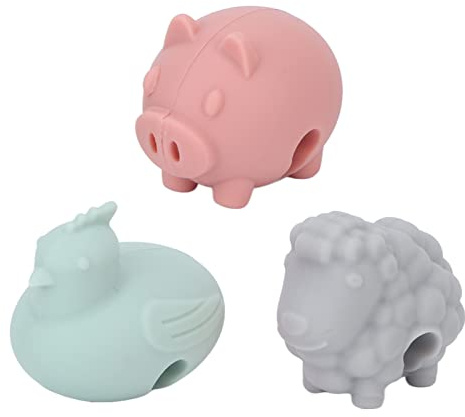 3pcs Silicone Pot Lid Clips Prevent Overflow Cute Animal Shape Pot Clips, Prevent Boiling Over